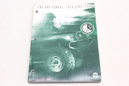 Bombardier 704700068 2002-2003 ATV One Day School Dealer Handbook