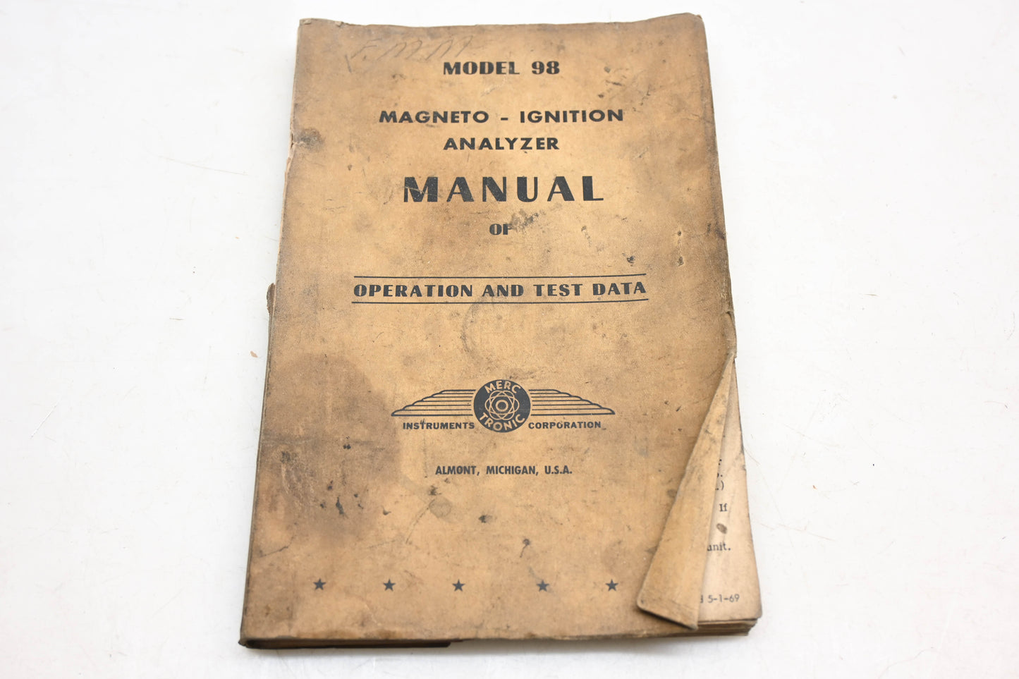 Merctronic HU020-22 Model 98 Magneto-Ignition Manual
