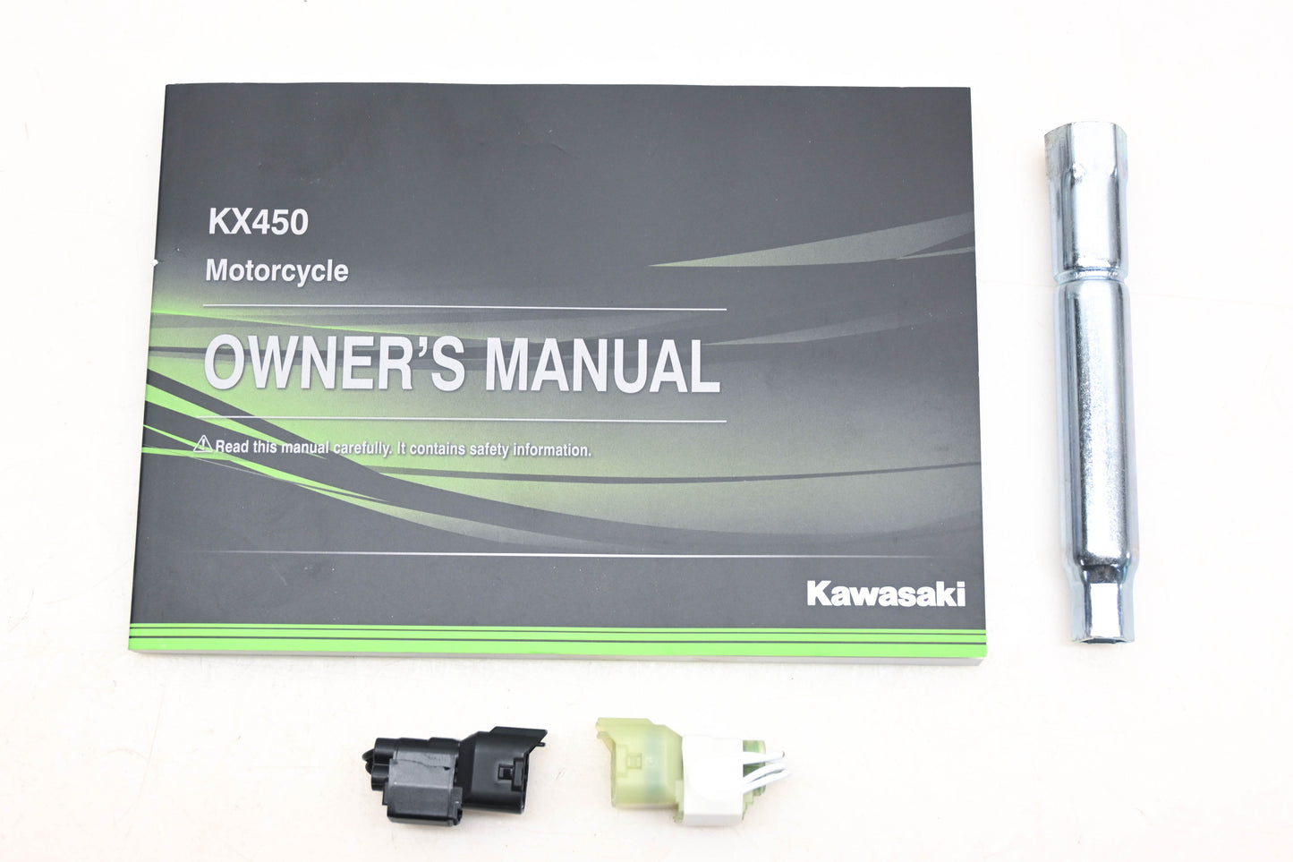 New OEM Kawasaki 99803-0044 KX450JL Owner's Manual Kit NOS