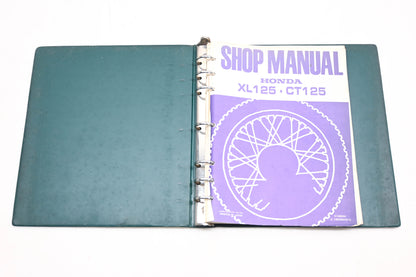 OEM Honda 6136504 XL125 CT125 Shop Manual
