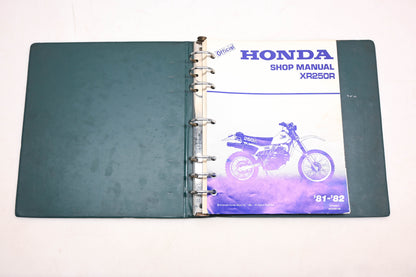 OEM Honda 61KA601 1981-82 XR250R Shop Manual