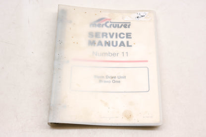 Mercruiser 90-17431 Stern Drive Bravo One Number 11 Service Manual