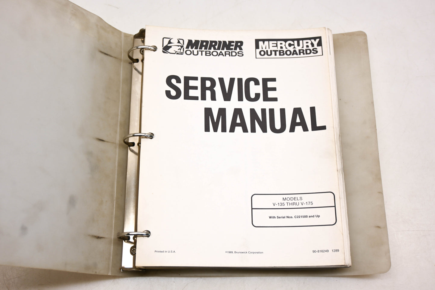 Aftermarket 90-816249 V-135 V-175 Service Manual