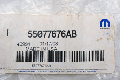 Mopar 55077676AB License Plate Mount Plate NOS