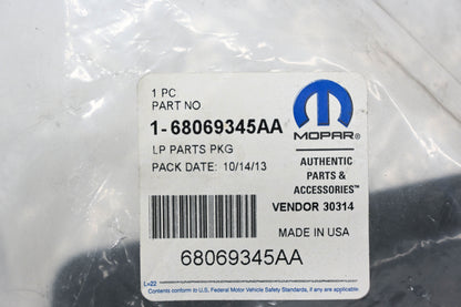 Mopar 68069345AA License Plate Mount Kit NOS