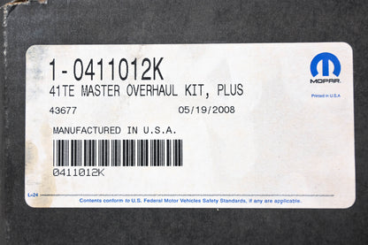 Mopar 0411012K 41TE Transmission Overhaul Kit NOS