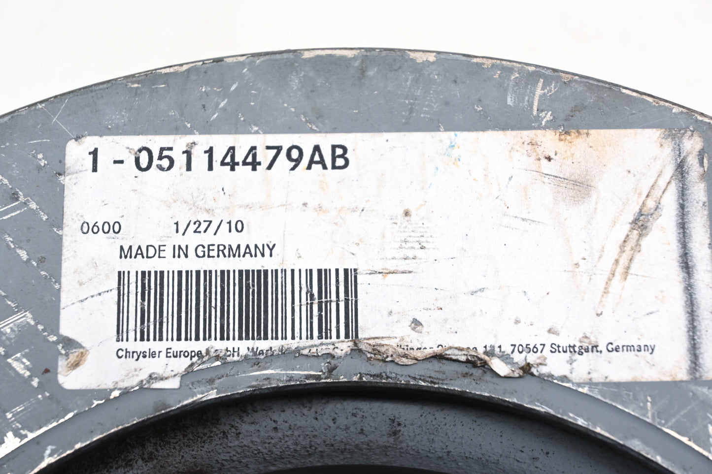 Mopar 05114479AB Front Disc Brake Rotor NOS