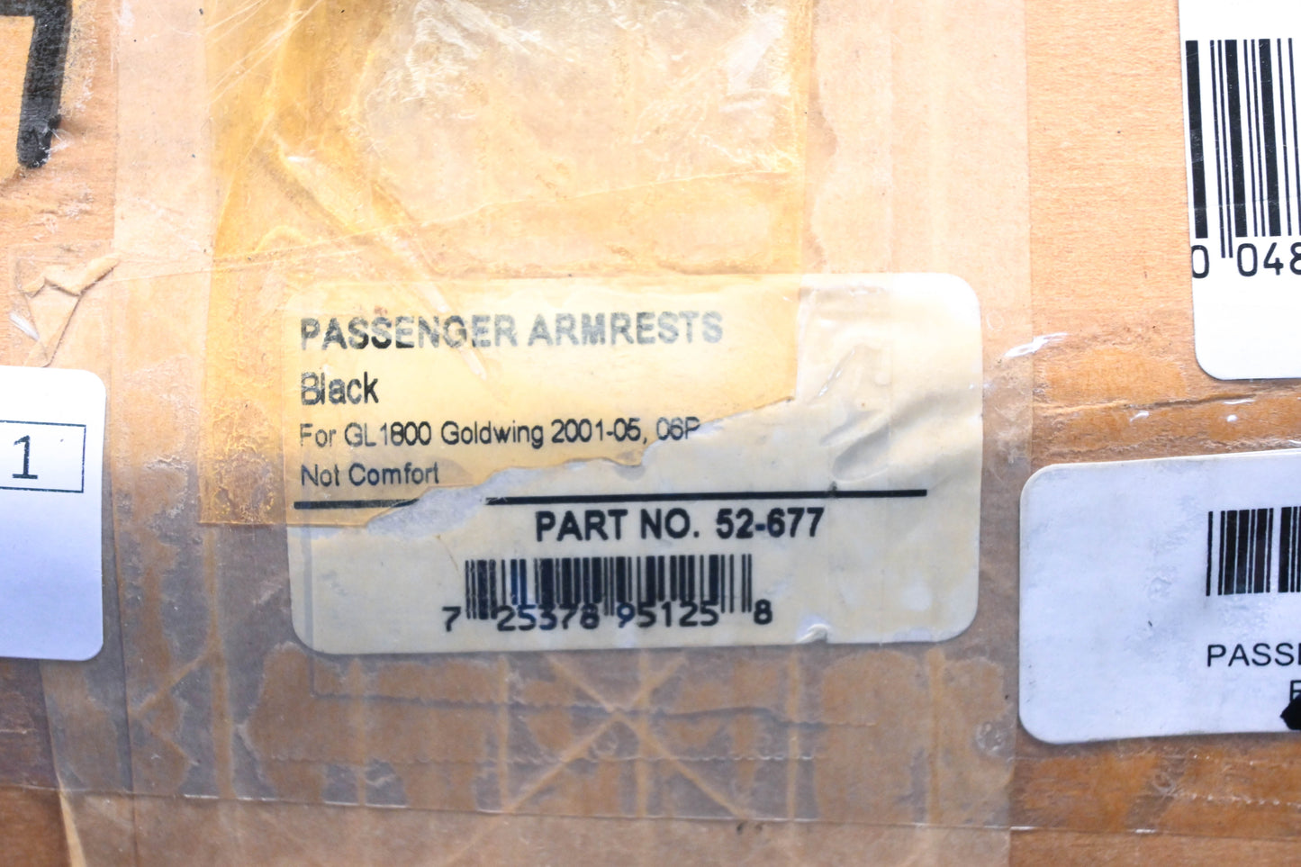 Show Chrome 52-677 Passenger Armrest Kit NOS