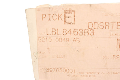 Mopar 52100049AB Vapor Cannister Vent Tube NOS