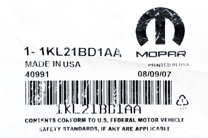 Mopar 1KL21BD1AA Handle Screw Cover NOS