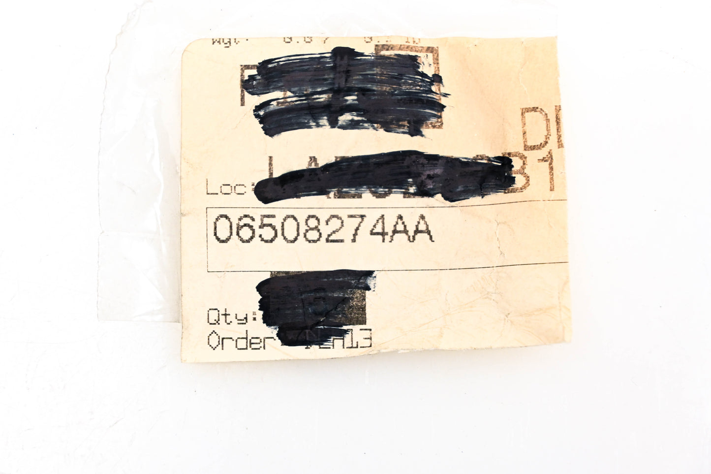 Mopar 06508274AA, 6508274AA Stabilizer Bar Link Nut NOS