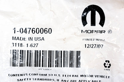 Mopar 04760060, 4760060 Flasher Relay NOS