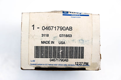 Mopar 04671790AB Ignition Switch NOS