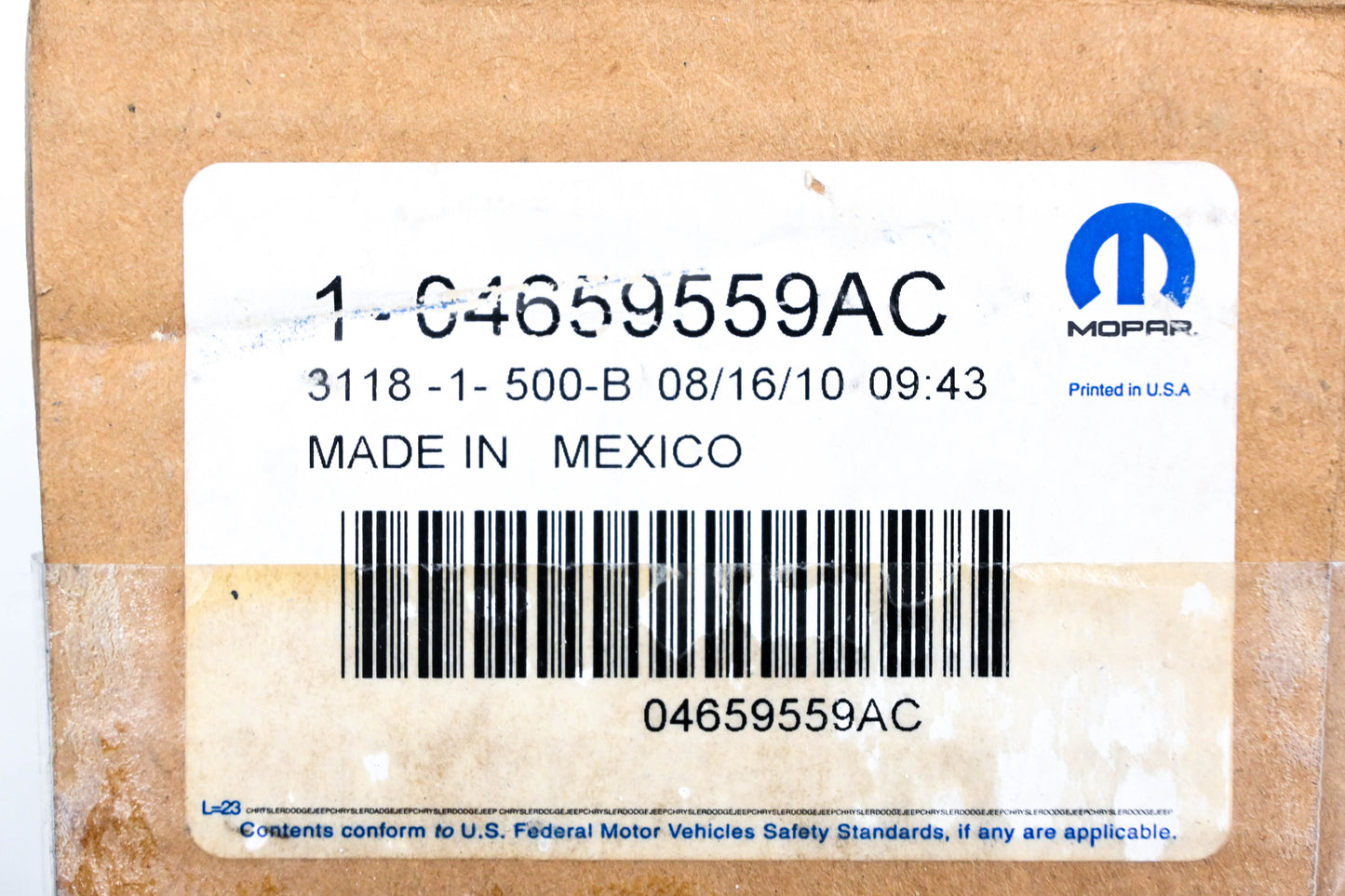 Mopar 04659559AC, 4659559AC Neutral Safety Switch NOS