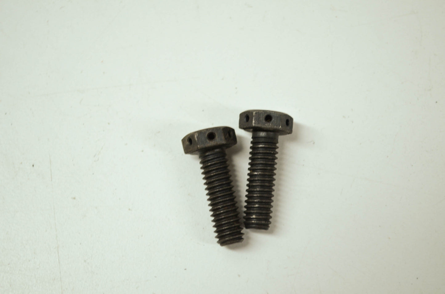 OEM Harley-Davidson 4021 Hex Head Screw w/ Hole Qty 2 NOS