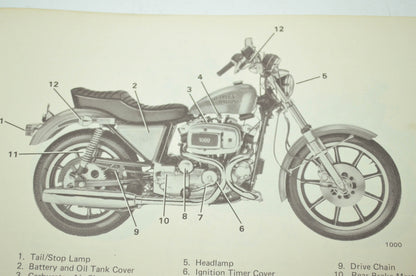 AMF 1979 XLHXLCHXLS-1000 Owners Manual NOS