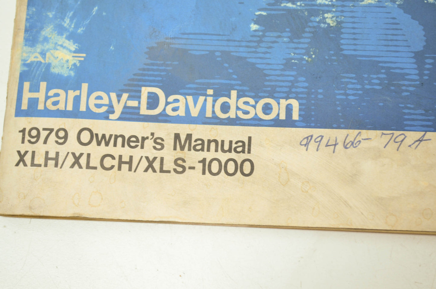 AMF 1979 XLHXLCHXLS-1000 Owners Manual NOS