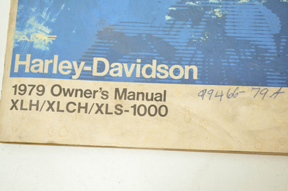 AMF 1979 XLHXLCHXLS-1000 Owners Manual NOS