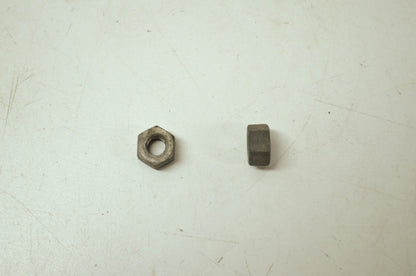 OEM Harley-Davidson 7687 Serrated Flange Hex Nut 3/8 Qty 2 NOS