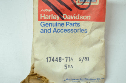 OEM Harley-Davidson 17448-71A Rocker Arm Shaft Screw Qty 2 NOS