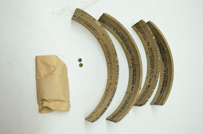 AMF Brake Linings with Rivets NOS