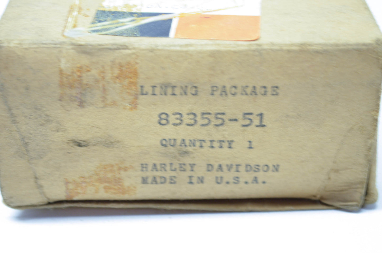AMF Brake Linings with Rivets NOS
