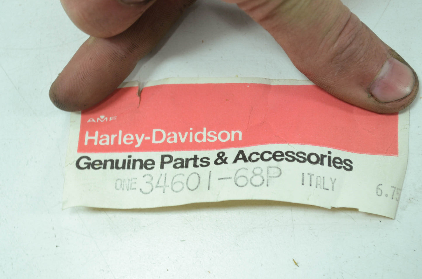 Harley Aermacchi Foot Shifter Lever Rubber NOS