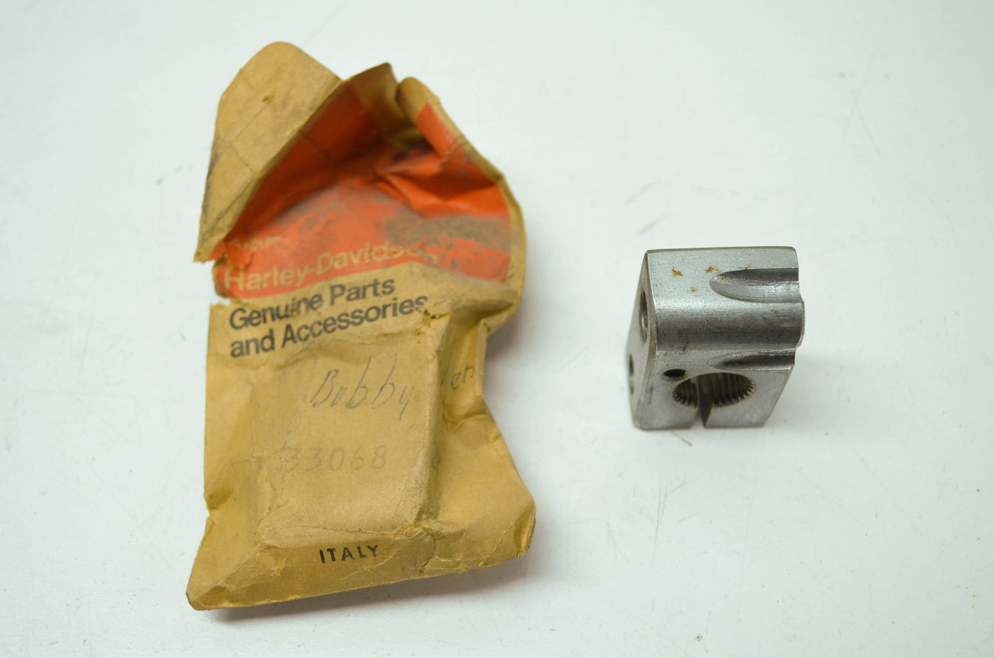 Harley Aermacchi Kick Starter Crank Clamp NOS