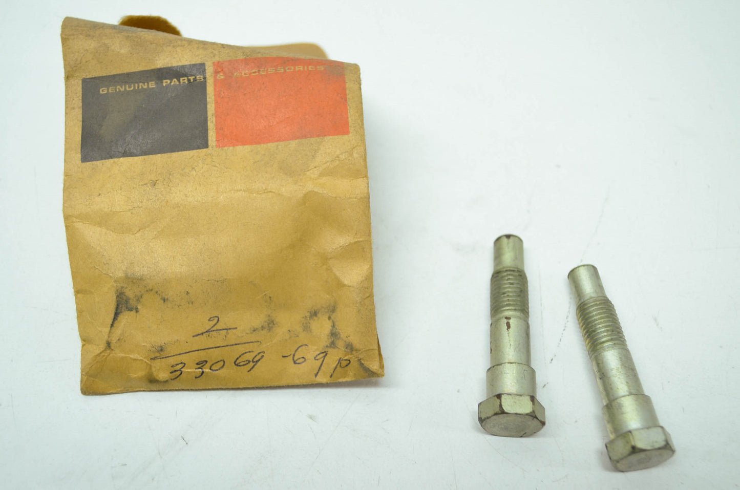 Harley Aermacchi Starter Crank Clamp Bolt Qty 2 NOS