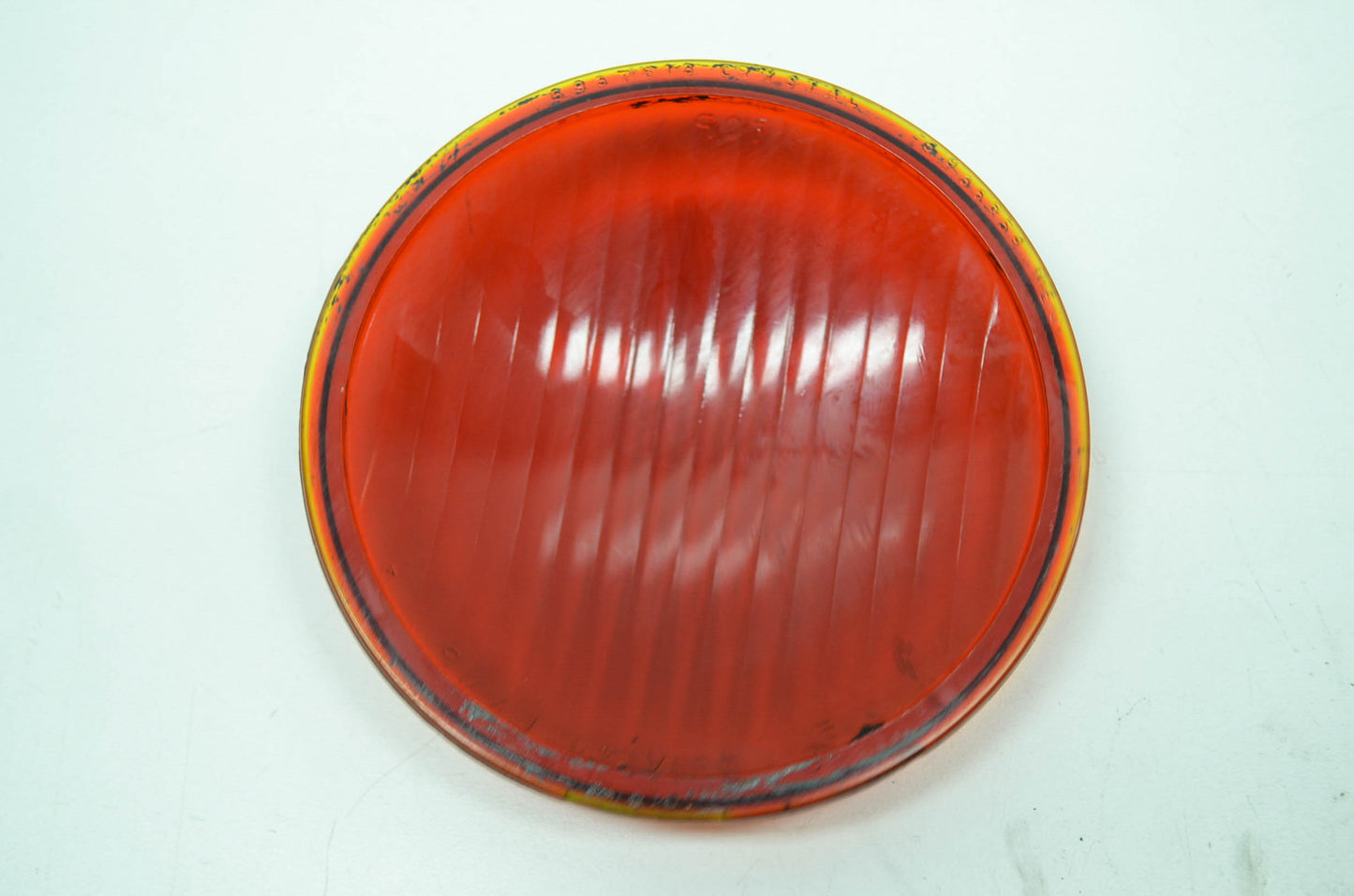 AMF Crystal Red Guide Lens 4 5/8' NOS
