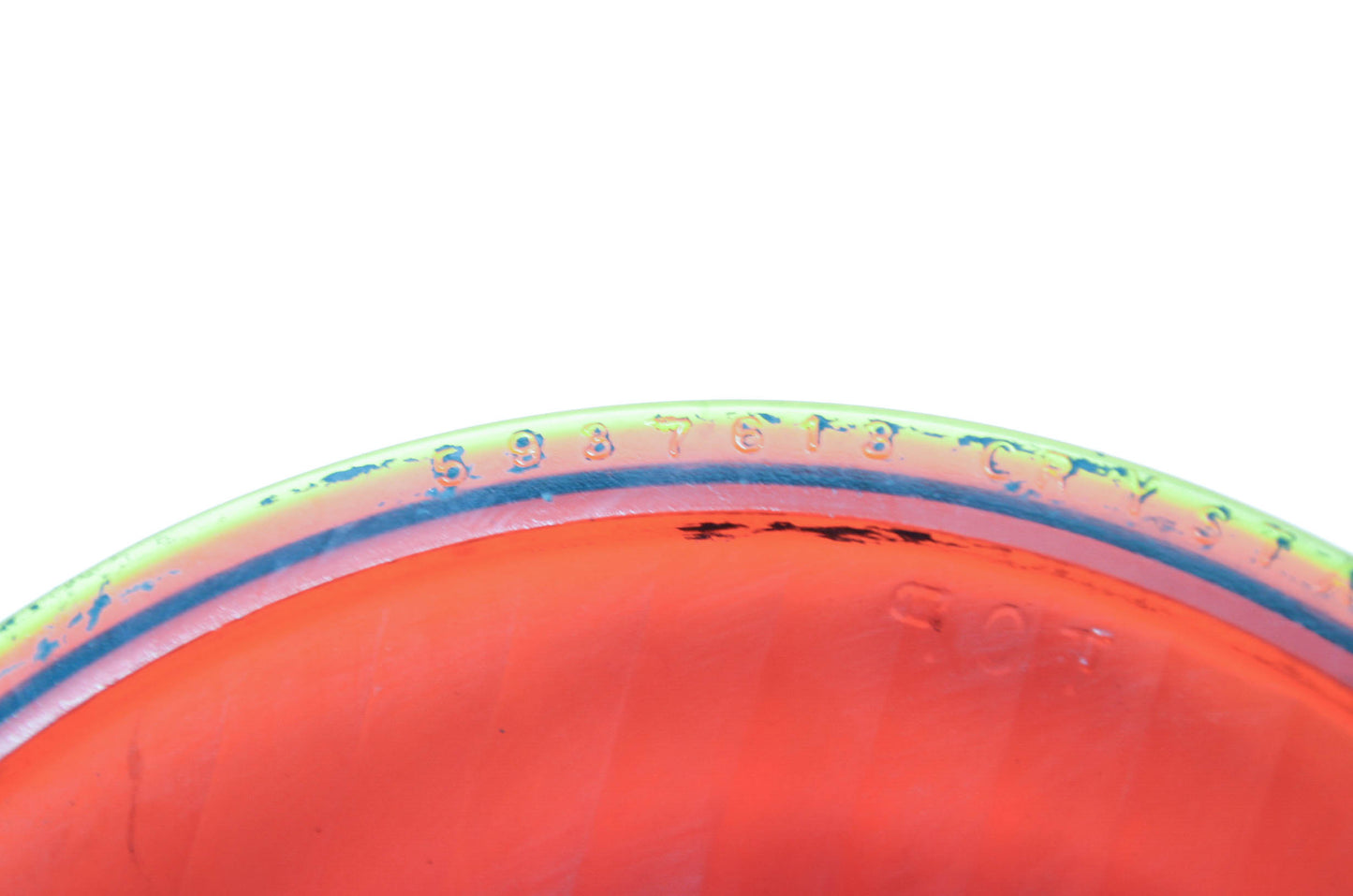 AMF Crystal Red Guide Lens 4 5/8' NOS