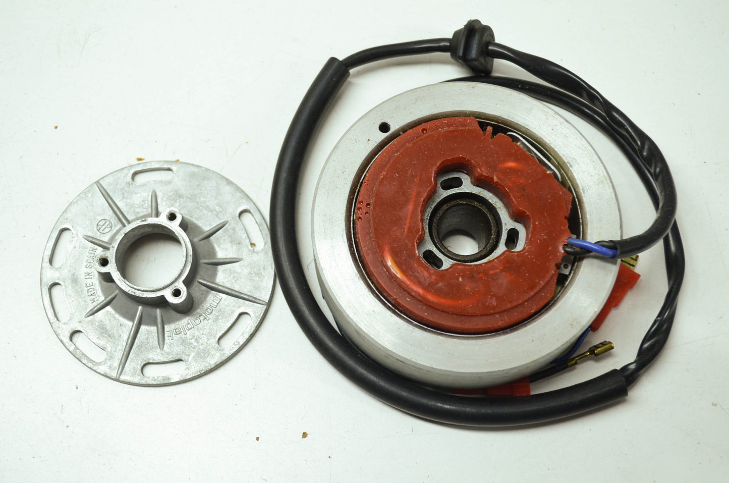 Harley Aermacchi 78 MX250 Alternator Flywheel Motoplat NOS