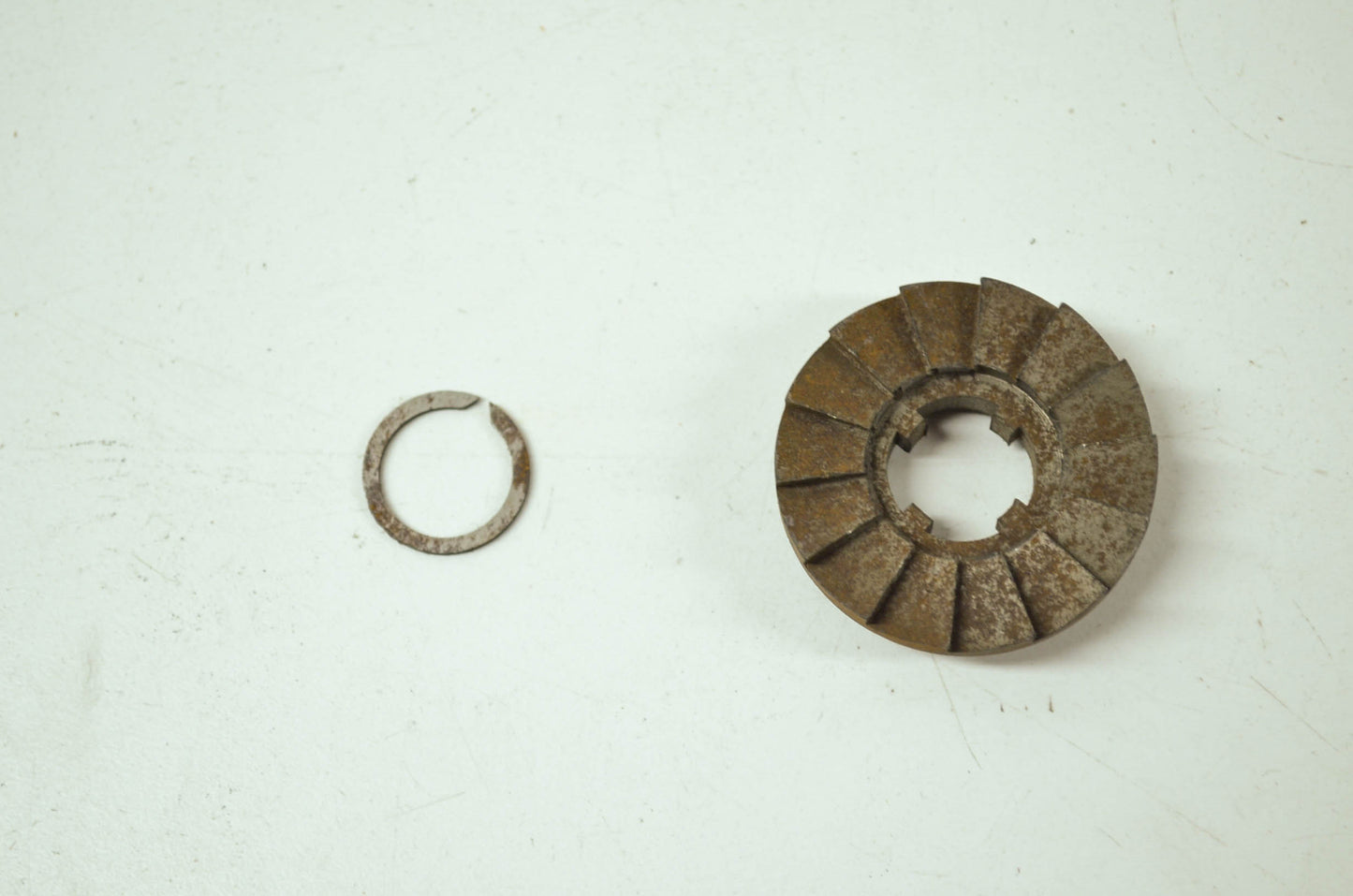 AMF Starter Ratchet Gear with Lock Ring NOS