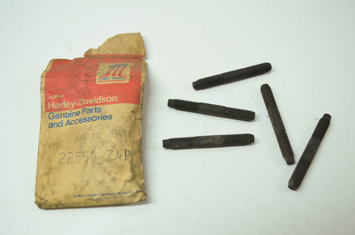 Harley Aermacchi Studs Qty 5 NOS