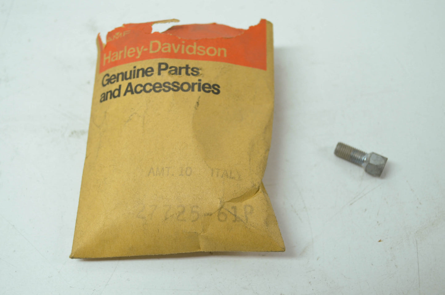 Harley Aermacchi Adjuster Bolt NOS