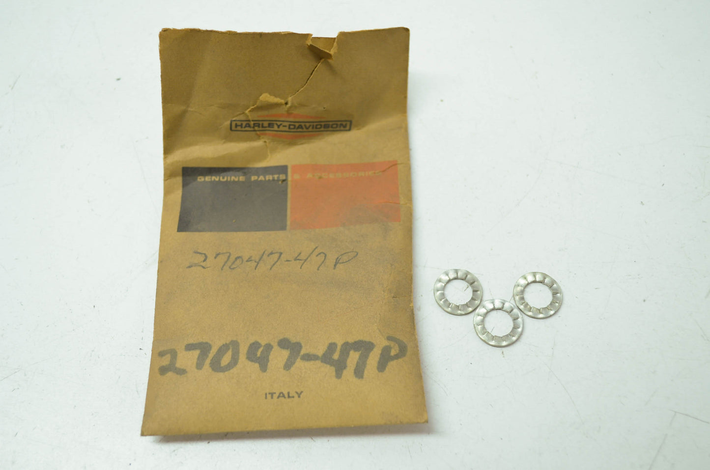 Harley Aermacchi Lock Washer Qty 3 NOS