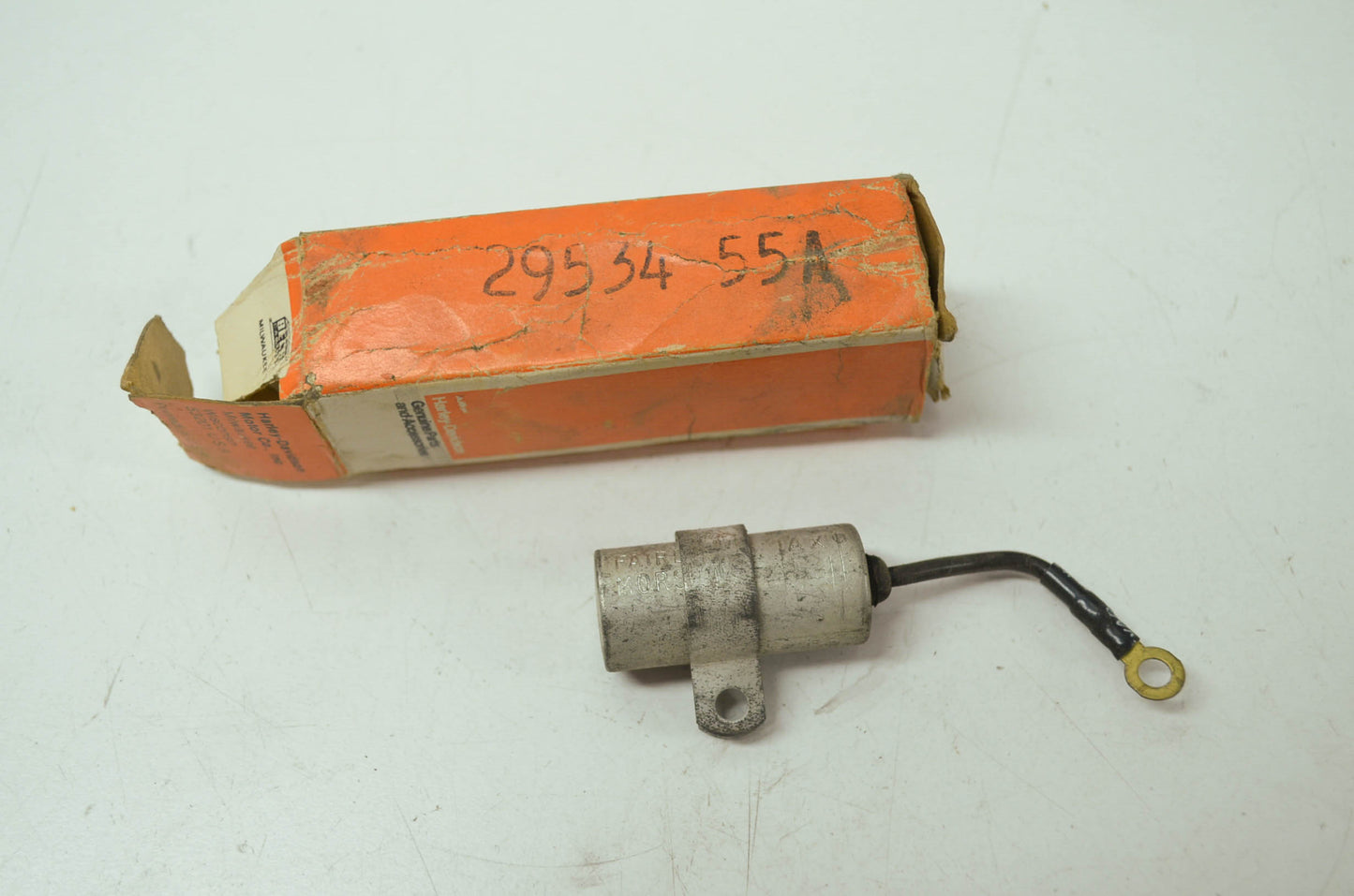 NEW OEM Harley Davidson AMF Ignition Condenser 58-69 XLCH Sportster 29534-55A NO
