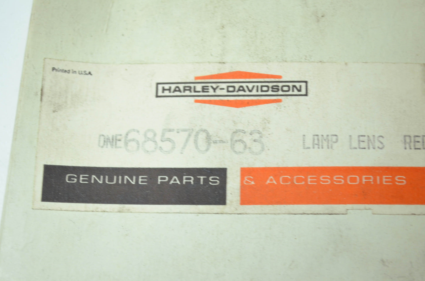 Turn Signal Lens NOS