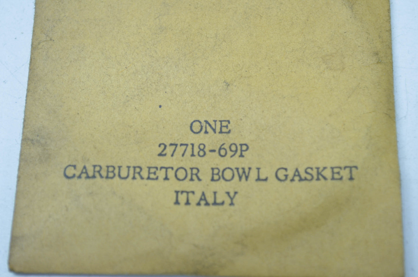Harley Aermacchi Carburetor Bowl Seal Sprint SS SX NOS