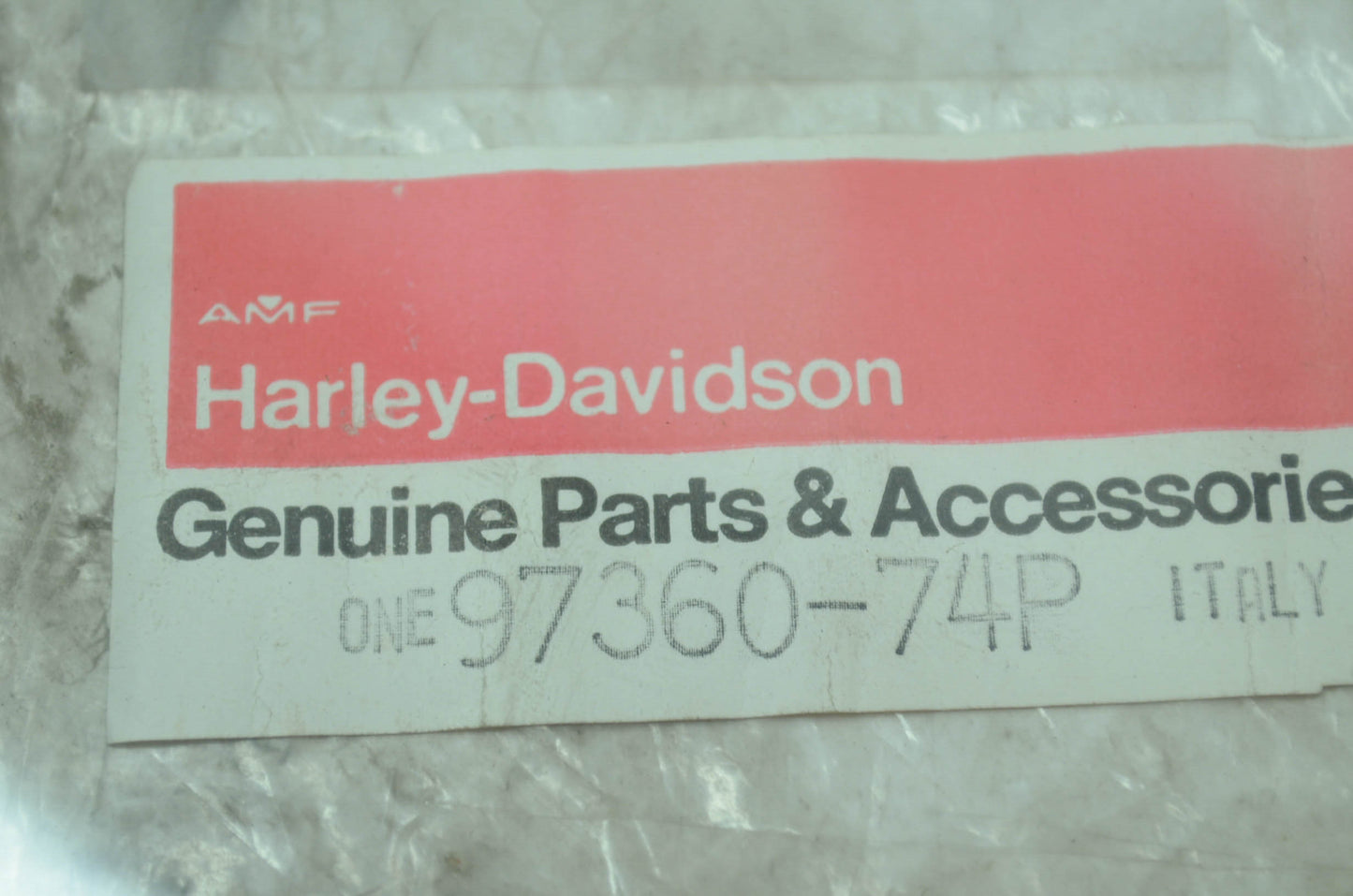 OEM Harley-Davidson 97360-74P Harley Aermacchi Timing Mark Bracket NOS
