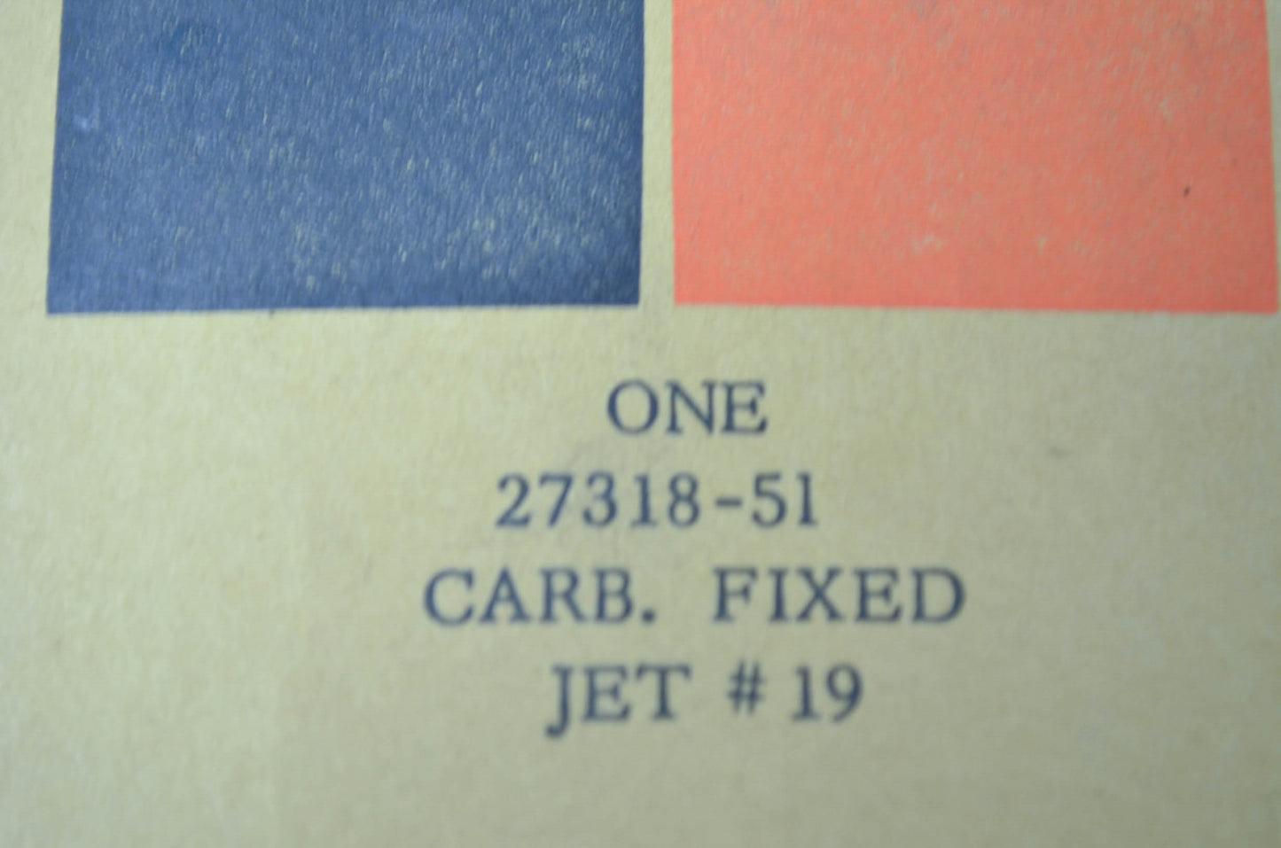 NEW OEM Harley Davidson AMF Fixed Jet 27318-51 NOS