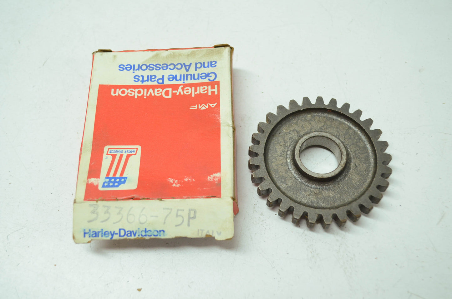 NEW OEM Harley Aermacchi Ratchet Gear 1975 MX-250 33366-75P NOS