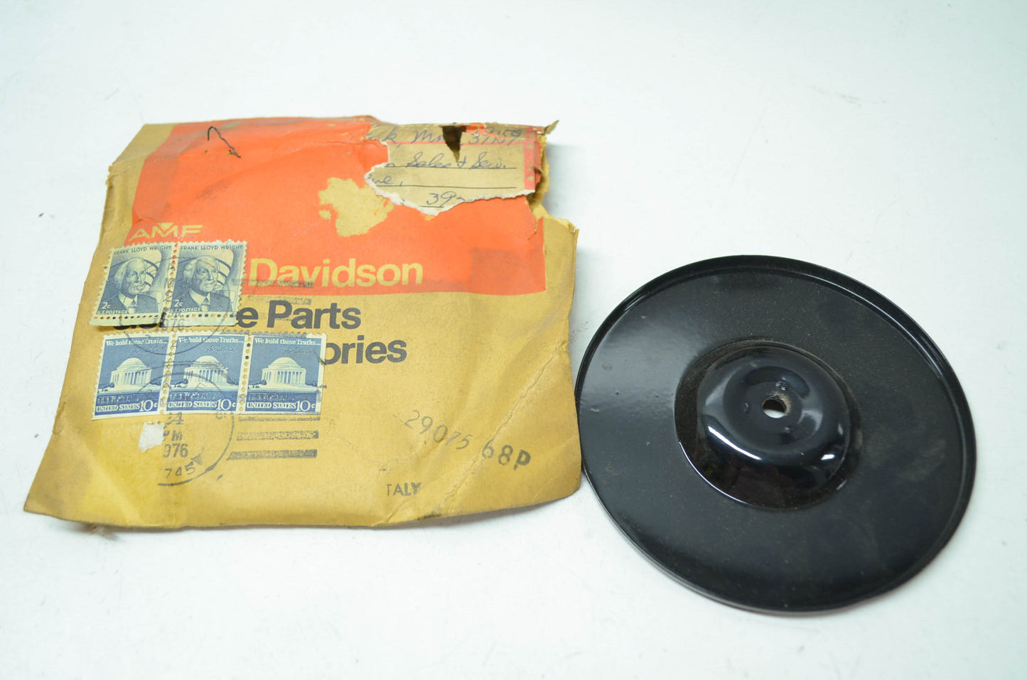 NEW OEM Harley Aermacchi Air Box Cover 68-72 ML MLS 125 29075-68P NOS