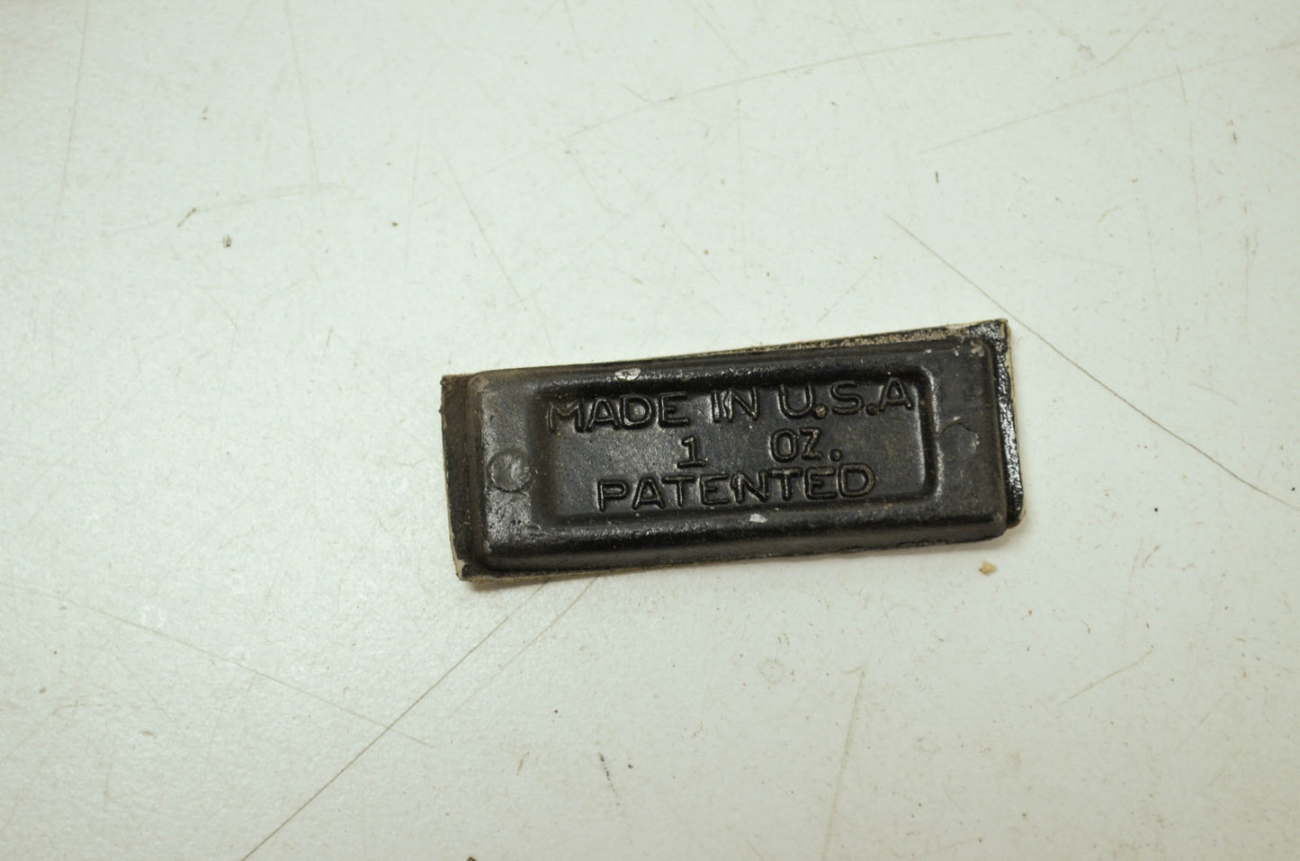 AMF 1 oz. Black Wheel Weight NOS