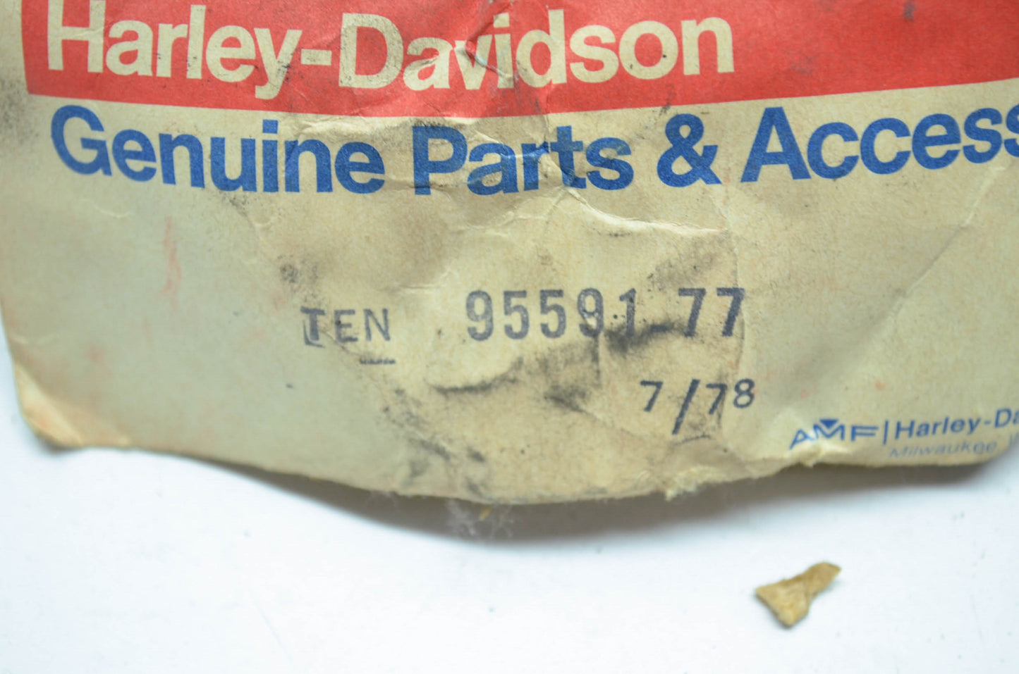 AMF 1 oz. Black Wheel Weight NOS