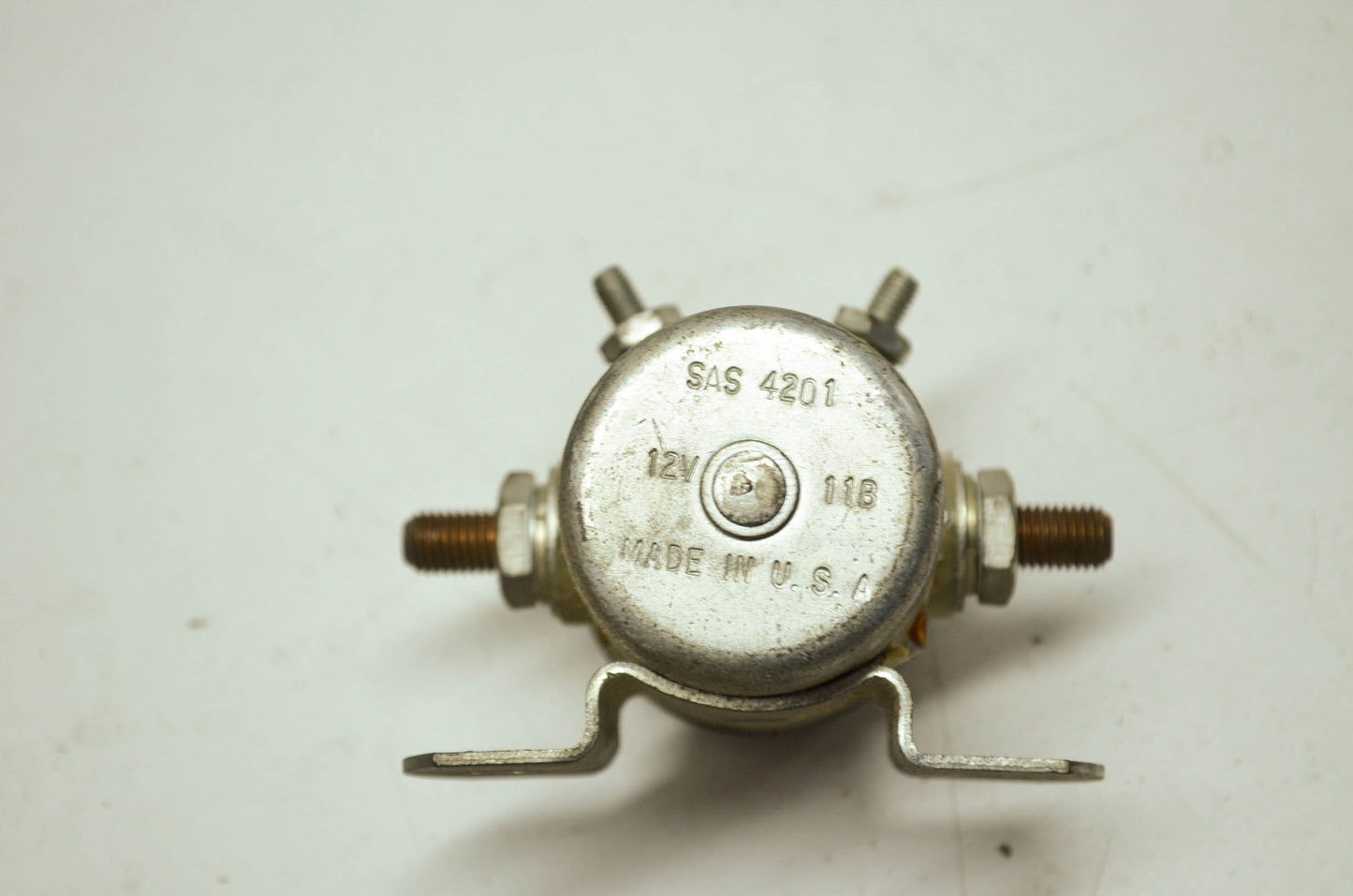 AMF 12 Volt Four Terminal Solenoid Switch NOS