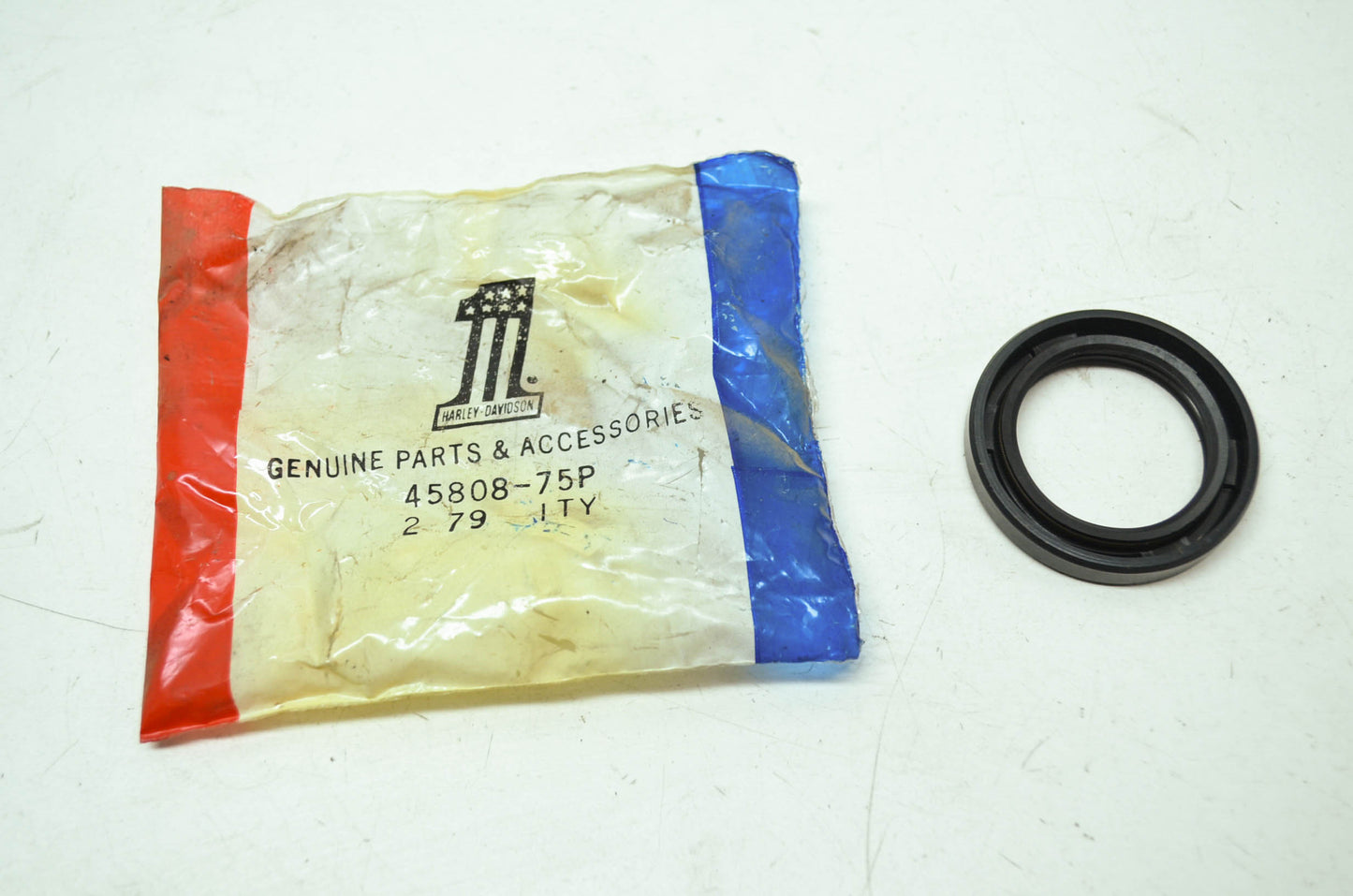 NEW OEM Harley Aermacchi Oil Seal 74-75 SX 175 250 45808-75P NOS