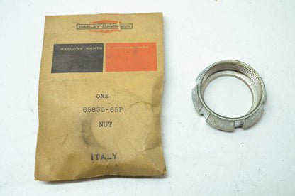 NEW OEM Harley Aermacchi Exhaust Pipe to Cylinder Nut Leggero M S 65835-65P NOS