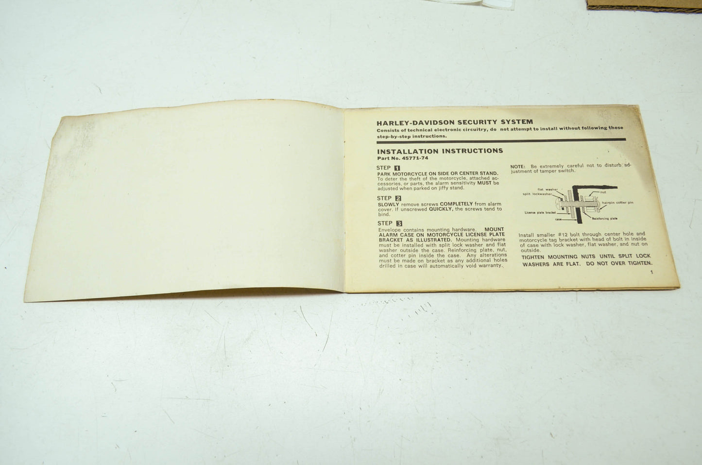 AMF Security System Manual NOS