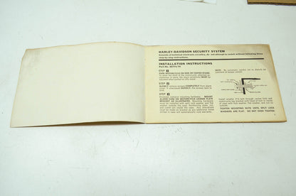 AMF Security System Manual NOS
